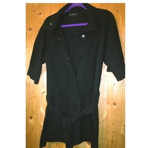 AK Tie Black Sweater